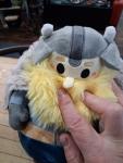 Viking Warrior Plush Doll with Sword