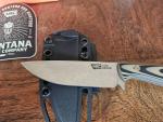 Montana Knife Co. Onyx Whitetail Magnacut Knife