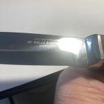 Helle Fabrikker Vintage Knife with Leather Sheath