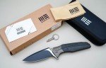 WE Knife Nitida Flipper - Black Stonewash S35VN