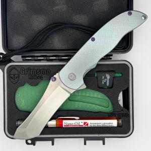 Grimsmo Norseman Ice Blue Pocket Knife