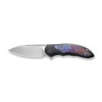 WE KNIFE Makani Flamed Titanium Pocket Knife