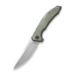 WE Knife Quixotic Frame Lock Green Titanium Knife