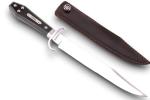 Helles Belle Bowie Knife with Black Micarta Handle