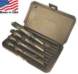 Norseman 4-Piece Silver & Deming Drill Bit Set