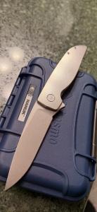 Grimsmo Rask Streamline Stonewashed Folding Knife