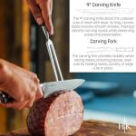 Hell's Kitchen 2-Piece Carving Knife Set