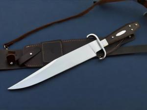 Dundee Original Hell bell Historical Replica Collector bowie knife With Leather Sheath, OHBH-RCB