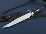 Dundee Original Hell bell Historical Replica Collector bowie knife With Leather Sheath, OHBH-RCB