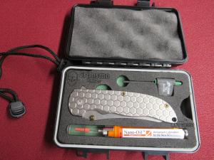 Grimsmo Norseman Knife - Stonewashed Blade, Brass Accents