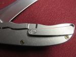 Grimsmo Norseman Knife - Stonewashed Blade, Brass Accents