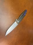 Grimsmo Rask Bronze Titanium Pocketknife with RWL34 Blade