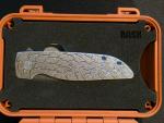 Grimsmo Rask Dragon Scales Blue to Bronze Knife