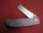 Grimsmo Norseman - Stonewashed Blade with Purple Hardware