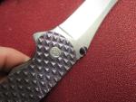 Grimsmo Norseman - Stonewashed Blade with Purple Hardware