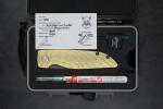Grimsmo Rask RWL 34 Gold Purple Dragon Knife