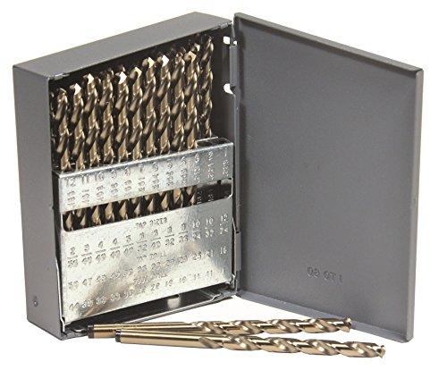 Norseman 60pc Cobalt M42 Wire Gauge Drill Bits