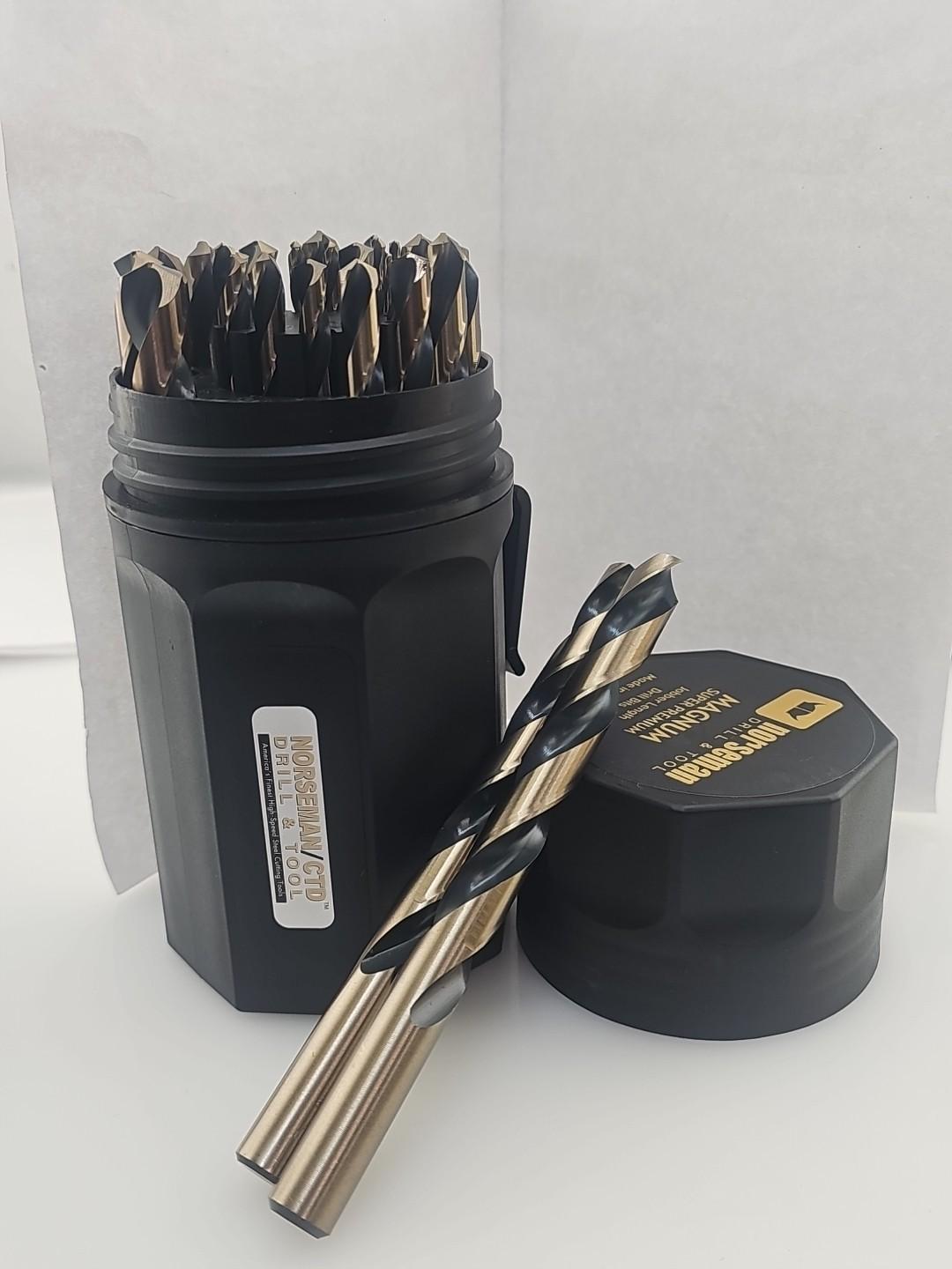 Norseman 29pc Cobalt M42 Drill Bit Set