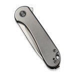 WE Knife Elementum 18062X-1 Gray Titanium Knife