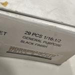 Norseman 29pc Black Drill Bit Set USA