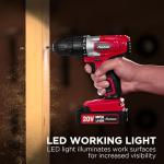 Norseman 20V Cordless Drill Set with Bits