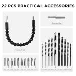 Norseman 20V Cordless Drill Set with Bits