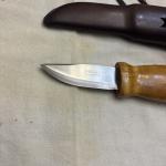 Helle Nying Outdoor Knife with Leather Case