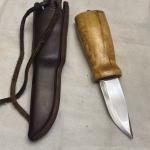 Helle Nying Outdoor Knife with Leather Case