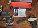 Montana Knife Co. Vortex Whitetail Magnacut Black