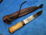 Vintage Norwegian Large Traditional Puukko Helle Knife