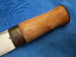 Vintage Norwegian Large Traditional Puukko Helle Knife