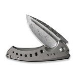 WE Knives Nexusia Frame Lock – Bead-blasted Titanium
