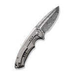 WE Knives Nexusia Frame Lock – Bead-blasted Titanium