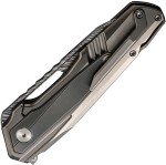 We Knife Co Falcaria Framelock Damasteel Knife