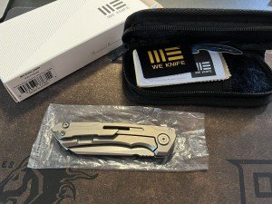 WE Knife 2003A Mini Buster Flipper 3.43" 20CV