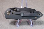 WE Knife High-Fin 20CV Titanium Black Handle