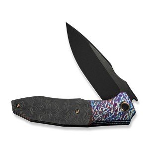 WE Knife Archeozoic Rose Carbon Fiber M390 Knife