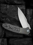Archeozoic Folding Knife with M390 Steel Blade