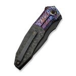 WE Archeozoic Folding Knife - Flame Titanium/Rose
