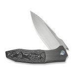 WE Archeozoic Gray Folding Knife with CF Handle