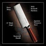 Norseman 7-Inch Damascus Nakiri Chef Knife