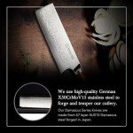 Norseman 7-Inch Damascus Nakiri Chef Knife