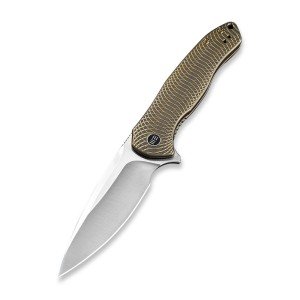 Norseman Kitefin Frame Lock Knife - Bronze Titanium