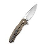 Norseman Kitefin Frame Lock Knife - Bronze Titanium