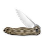Norseman Kitefin Frame Lock Knife - Bronze Titanium