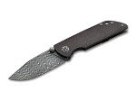 Böker Manukaftur M4 Sherman Damascus Folding Knife
