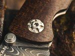 Böker Manukaftur M4 Sherman Damascus Folding Knife