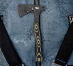Montana Knife Company Hellgate Hatchet - Green/Black G10