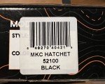 Montana Knife Co. Hellgate Black Hatchet