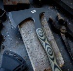 Montana Knife Company Hellgate Hatchet - Green/Black G10